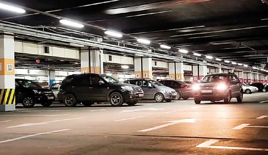 Parking Space available for more than 5000 cars
