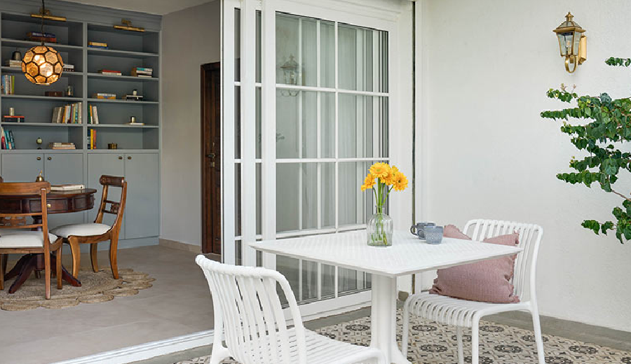 Home with Balconies attached to Every Room