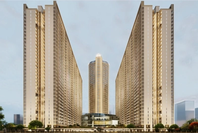Gaur Centurian Park high-rise towers near Gaur Chowk