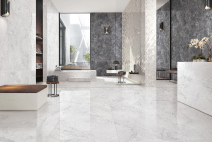 Italian Marble Flooring in  Eldeco trinity 