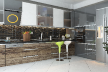 Eldeco trinity povide modular kitchen