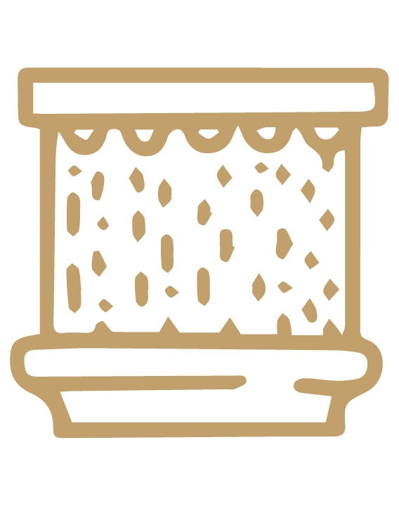 Feature wall with water feature