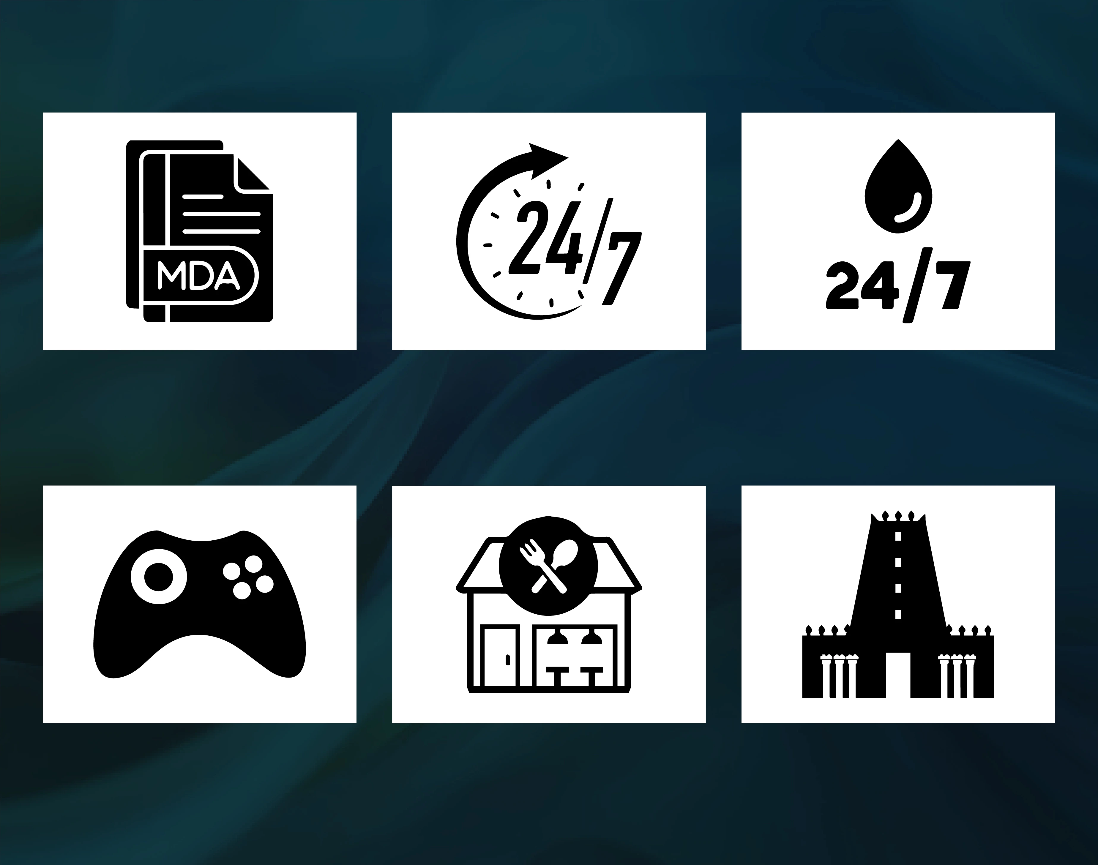 Dwaarika Heights Describe with icon to Highlights in meerut