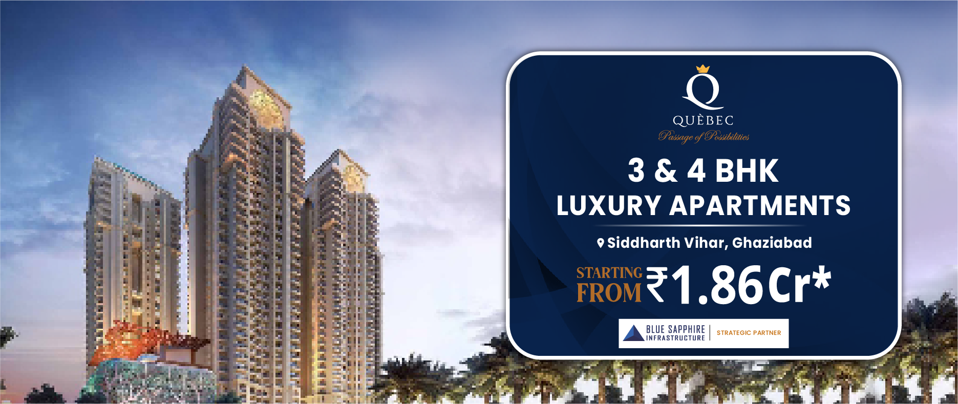 desktop banner of apex quebec siddhart vihar ghaziabad