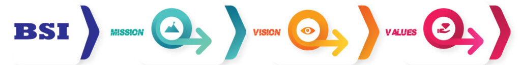 BSI Mission, Vision & Values