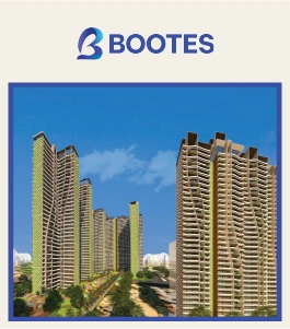 One estate building with logo
