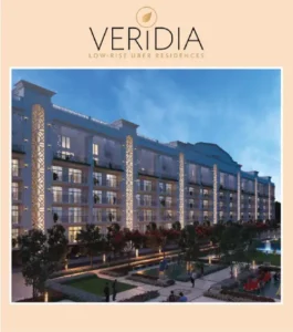 Veridia-logo with Building